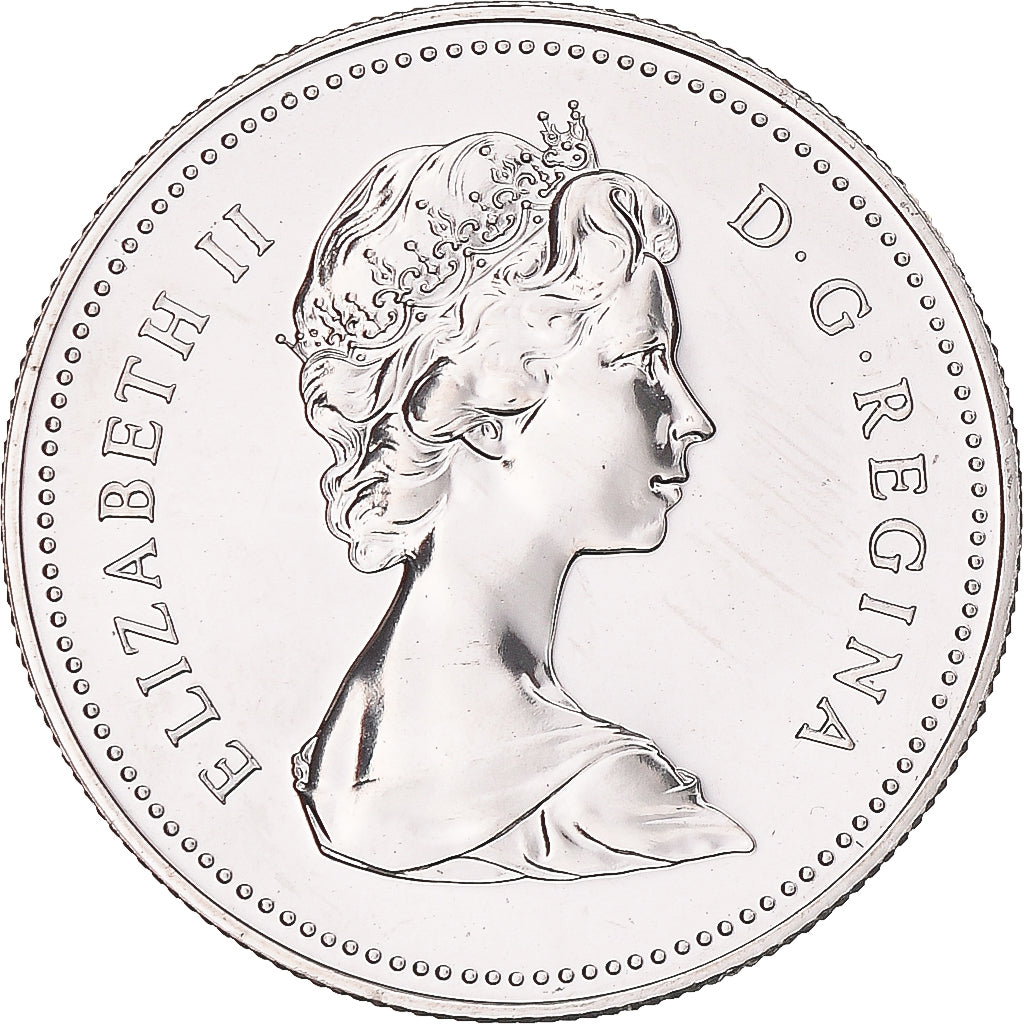 Moneda, Canadá, Elizabeth II, 50 Cents, 1981, Royal Canadian Mint, Ottawa, BU