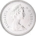 Moneta, Canada, Elizabeth II, 10 Cents, 1981, Royal Canadian Mint, Ottawa, BU