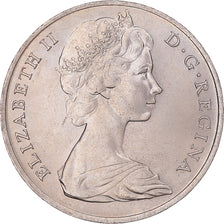 Moneta, Gibilterra, Elizabeth II, Crown, 1969, SPL-, Rame-nichel, KM:4