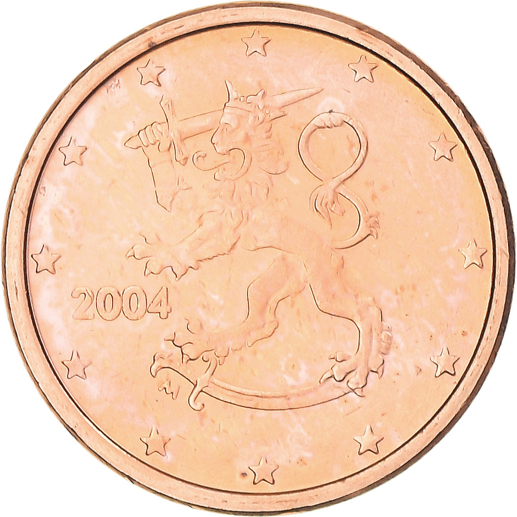 Finnland, Euro Cent, 2004, STGL, Copper Plated Steel