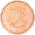 Finlandia, 2 Euro Cent, 2004, MS(64), Miedź platerowana stalą, KM:99