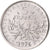 Moneta, Francja, Semeuse, 5 Francs, 1976, Paris, FDC, MS(65-70), Nikiel