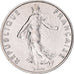 Moneda, Francia, Semeuse, 1/2 Franc, 1976, Paris, FDC, FDC, Níquel, KM:931.1