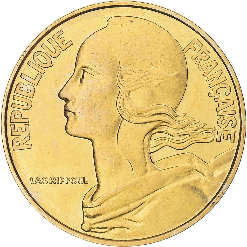 Münze, Frankreich, Marianne, 20 Centimes, 1976, Paris, FDC, STGL