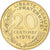 Monnaie, France, Marianne, 20 Centimes, 1976, Paris, FDC, FDC, Bronze-Aluminium