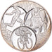 Bélgica, medalha, Médaille Comité olympique belge 1977 .fdc, 1977, MS(65-70)