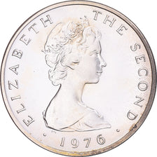 Coin, Isle of Man, Elizabeth II, 2 Pence, 1976, MS(63), Silver, KM:34a