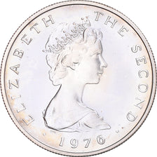 Münze, Isle of Man, Elizabeth II, 5 Pence, 1976, UNZ, Silber, KM:35.1a