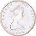 Moeda, Ilha de Man, Elizabeth II, 5 Pence, 1976, MS(63), Prata, KM:35.1a