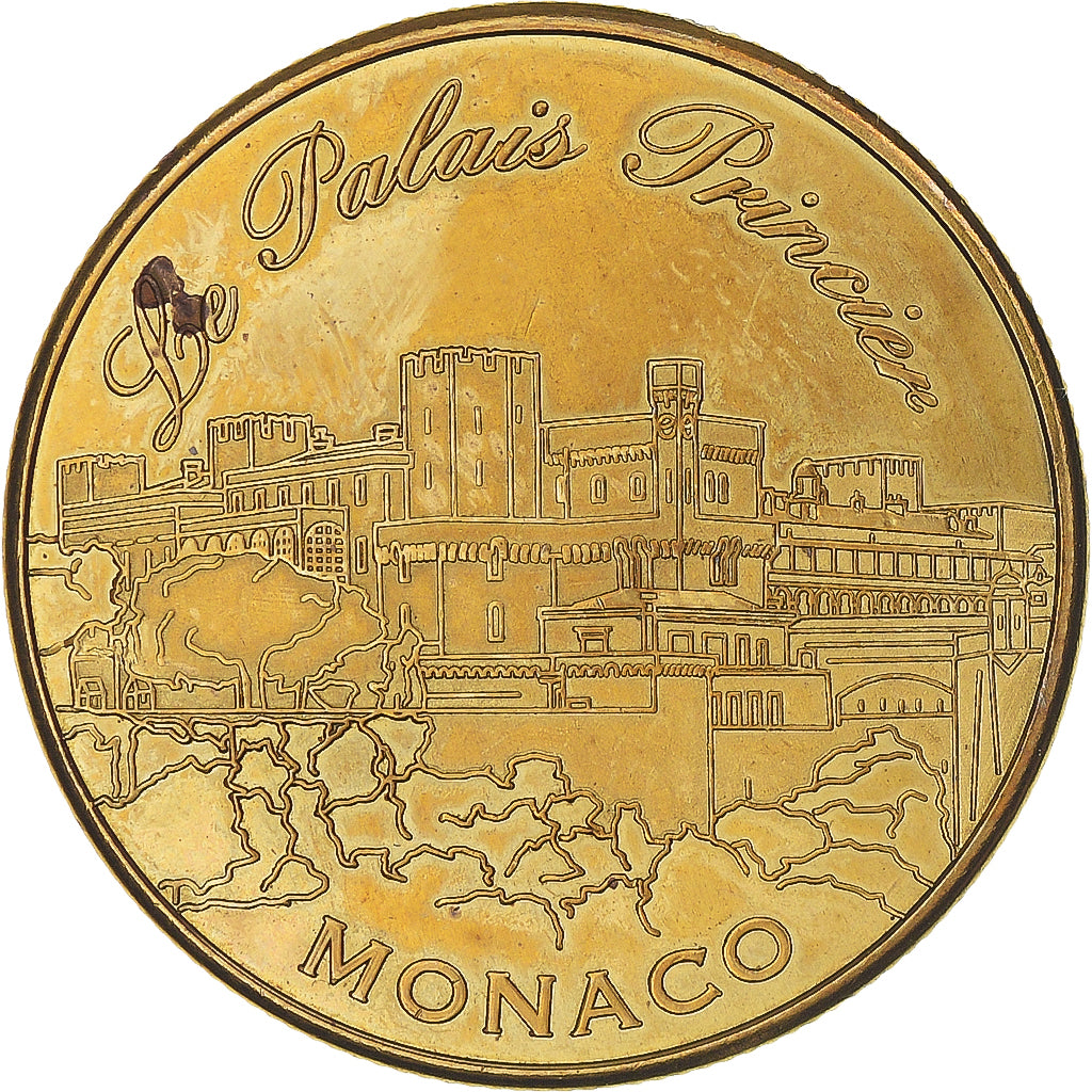 Mónaco, Token, 2004, Jeton touristique - Palais Princier et Casino, EF(40-45)