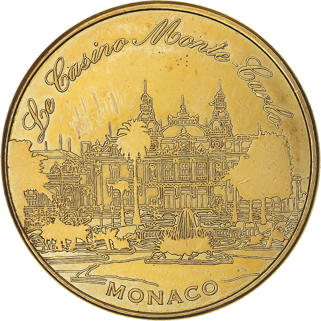 Mónaco, Token, 2004, Jeton touristique - Palais Princier et Casino, EF(40-45)