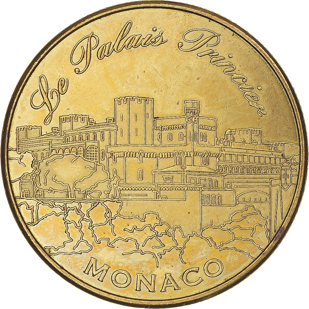 Monaco, ficha, 2004, JETON TOURISTIQUE PALAIS PRINCIER MONACO MUSÉE