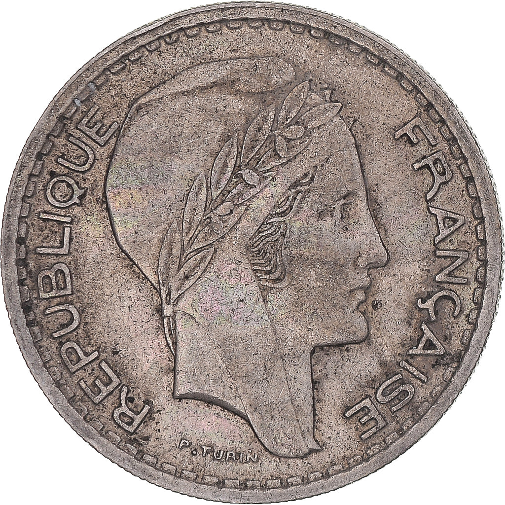 Moneda, Francia, Turin, 10 Francs, 1948, Paris, MBC, Cobre - níquel, KM:909.1