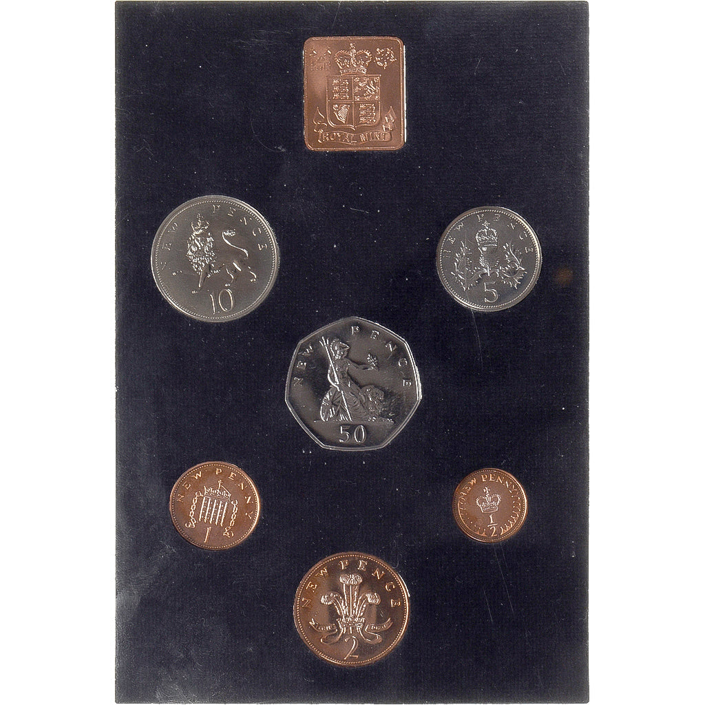 Münze, Großbritannien, Set 6 Monnaies, 1971, Great Britain and Northern