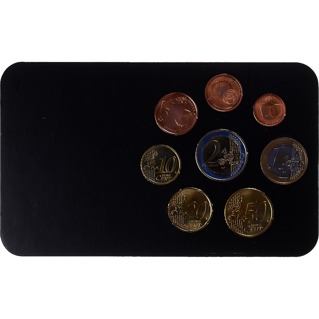 Finlandia, 1 Cent to 2 Euro, 2000 - 2005, euro set, MS(65-70), ND