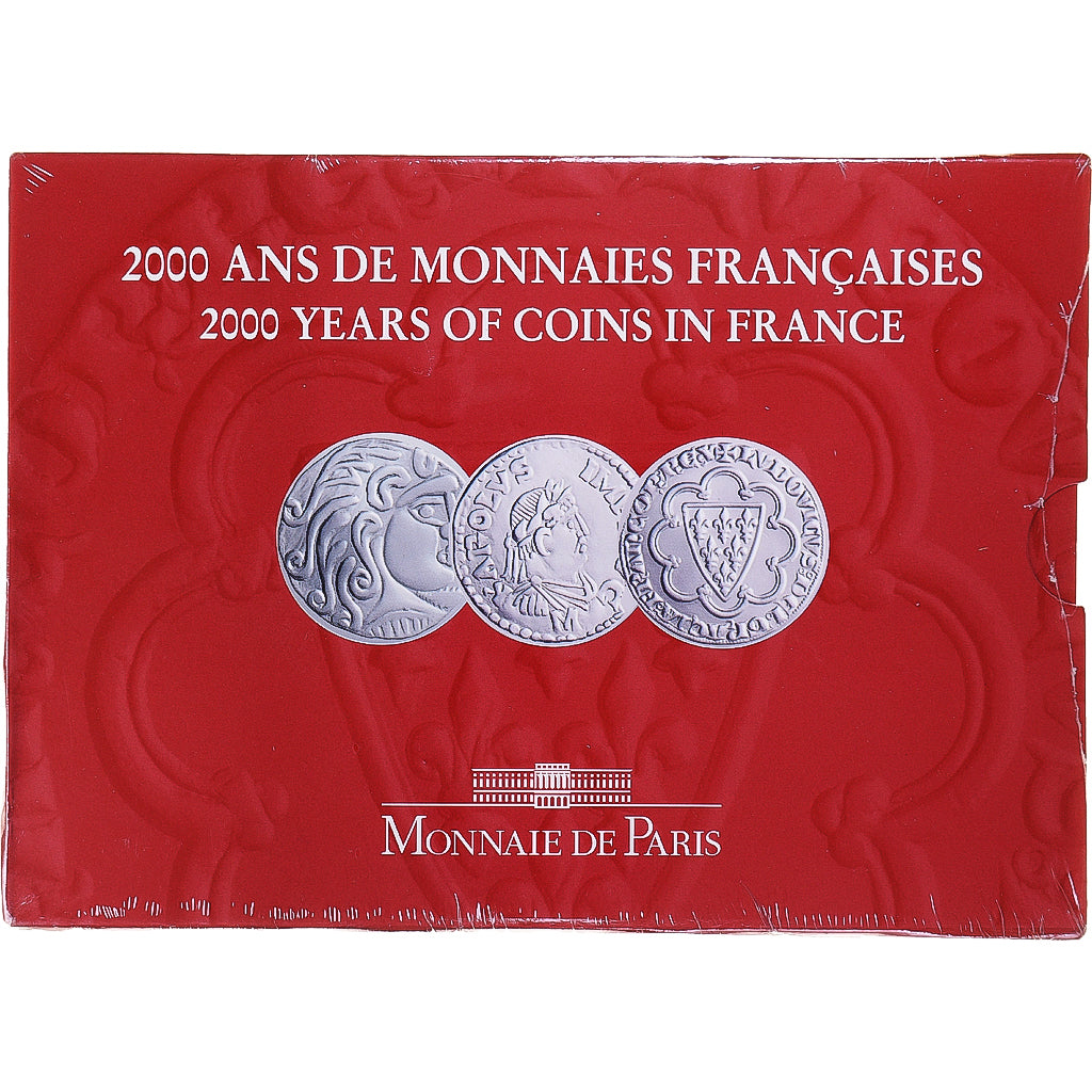 Coin, France, Set, 2000, 3 X 5 Francs n°1, MS(65-70)