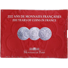 Coin, France, Set, 2000, 3 X 5 Francs n°1, MS(65-70)