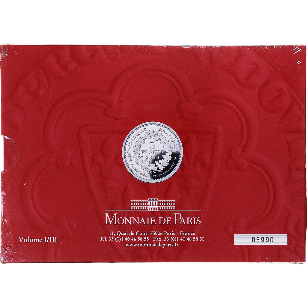 Coin, France, Set, 2000, 3 X 5 Francs n°1, MS(65-70)