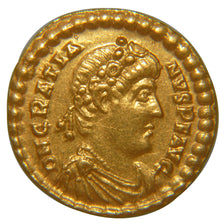 Gratien, Solidus d'or frappé à Trèves