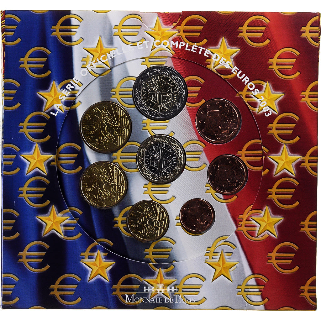 France, Euro-Set, 2003, FDC, FDC, (No Composition)