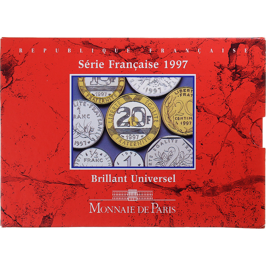 Moneta, Francia, Monnaie de Paris, Set, 1997, BU, FDC, N.C., Gadoury:page 288