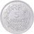 Moeda, França, Lavrillier, 5 Francs, 1945, Paris, MS(63), Alumínio, KM:888b.1