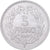 Moneda, Francia, Lavrillier, 5 Francs, 1949, Beaumont - Le Roger, EBC, Aluminio