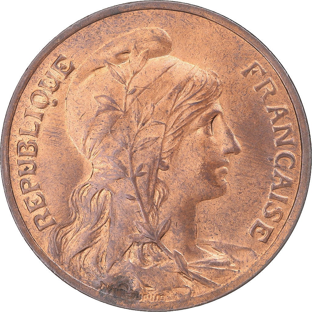 Moneta, Francia, Dupuis, 10 Centimes, 1913, Paris, SPL, Bronzo, KM:843