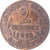 Moneta, Francia, Dupuis, 2 Centimes, 1916, Paris, BB, Bronzo, KM:841