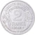 Moeda, França, Morlon, 2 Francs, 1948, Beaumont - Le Roger, MS(63), Alumínio