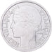 Moneda, Francia, Morlon, 2 Francs, 1947, Paris, EBC, Aluminio, KM:886a.1