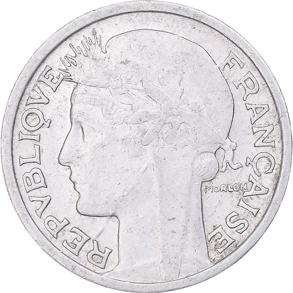 Moneda, Francia, Morlon, 50 Centimes, 1941, Paris, MBC, Aluminio, KM:894.1a