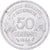 Munten, Frankrijk, Morlon, 50 Centimes, 1944, Paris, PR, Aluminium, KM:894.1a