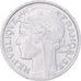 Moneda, Francia, Morlon, 50 Centimes, 1947, Beaumont - Le Roger, SC, Aluminio