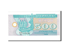Billete, 500 Karbovantsiv, 1992, Ucrania, KM:90a, Undated, UNC