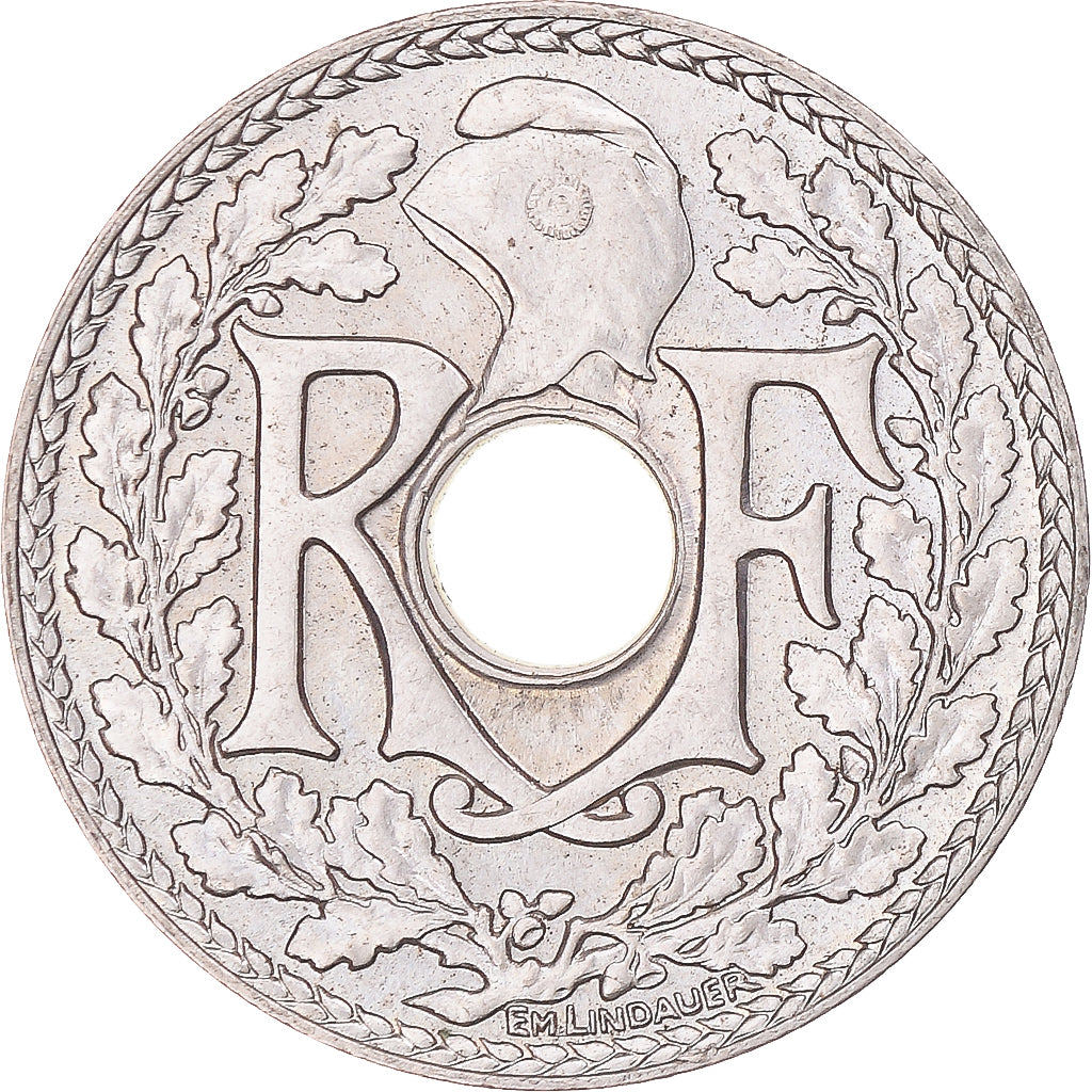 Munten, Frankrijk, Lindauer, 10 Centimes, 1934, Paris, PR+, Cupro-nikkel