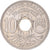 Münze, Frankreich, Lindauer, 10 Centimes, 1938, Paris, VZ+, Nickel-Bronze