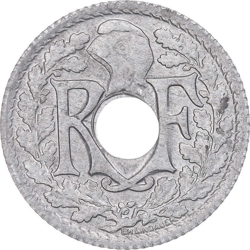 Moneda, Francia, 10 Centimes, 1941, EBC, Cinc, KM:895, Le Franc:F.140A