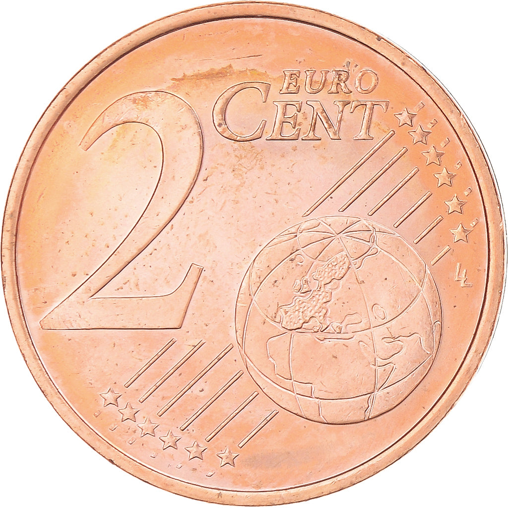 Finlandia, 2 Euro Cent, 2006, Vantaa, EBC, Cobre chapado en acero, KM:99