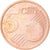 Finlandia, 5 Euro Cent, 2002, Vantaa, EBC, Cobre chapado en acero, KM:100