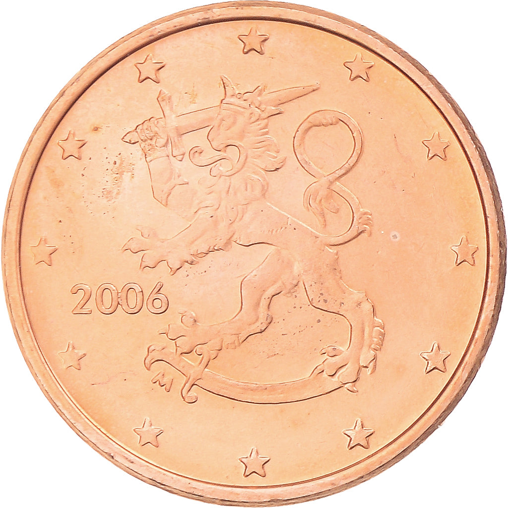 Finlande, Euro Cent, 2006, Vantaa, SPL, Acier plaqué cuivre, KM:98