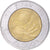 Moeda, Itália, 500 Lire, 1998, Rome, EF(40-45), Bimetálico, KM:193