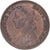 Coin, Great Britain, Victoria, Farthing, 1882, Heaton, MS(63), Bronze, KM:753