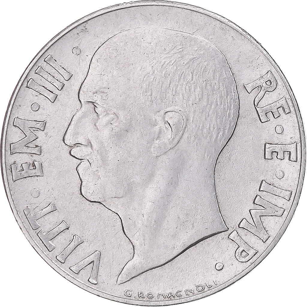 Moneta, Italia, Vittorio Emanuele III, 20 Centesimi, 1940, Rome, BB+, Acciaio