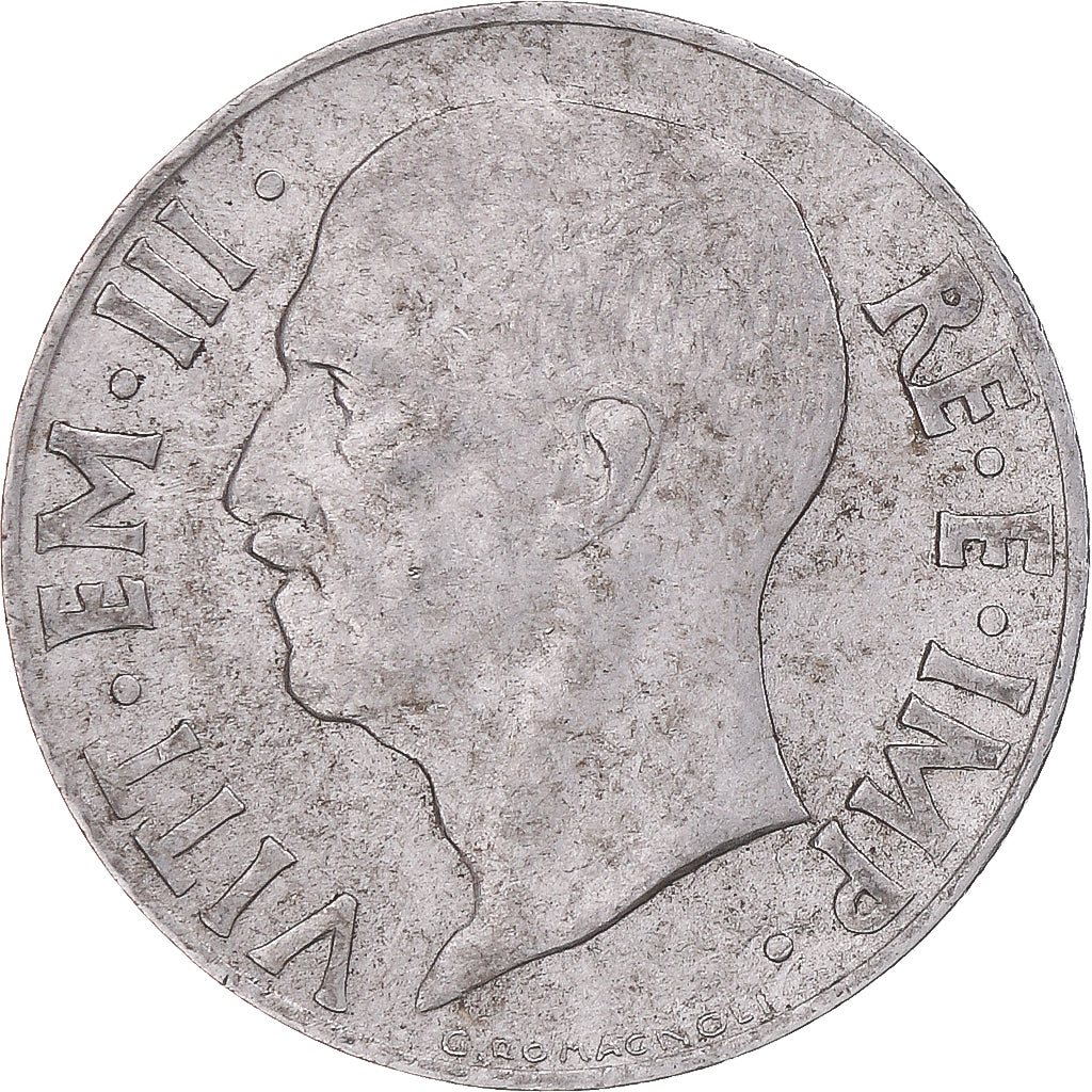 Coin, Italy, Vittorio Emanuele III, 20 Centesimi, 1940, Rome, EF(40-45)