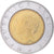 Moeda, Itália, 500 Lire, 1993, Rome, EF(40-45), Bimetálico, KM:160