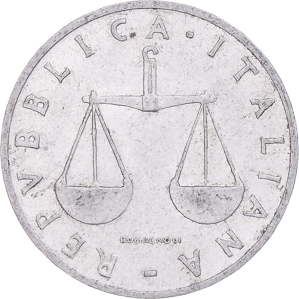 Münze, Italien, Lira, 1954, Rome, SS, Aluminium, KM:91