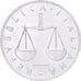 Coin, Italy, Lira, 1955, Rome, AU(50-53), Aluminum, KM:91