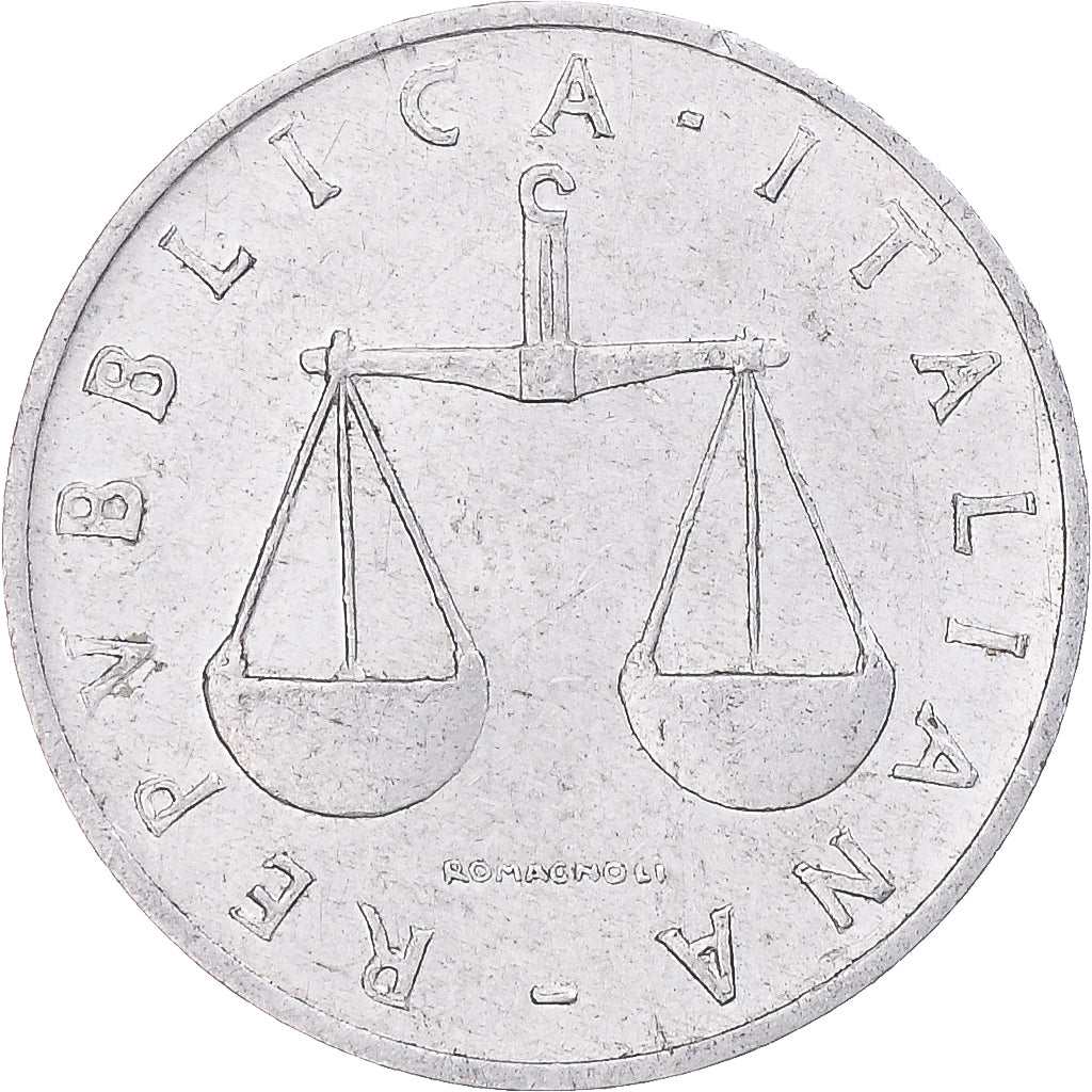 Monnaie, Italie, Lira, 1957, Rome, TTB, Aluminium, KM:91
