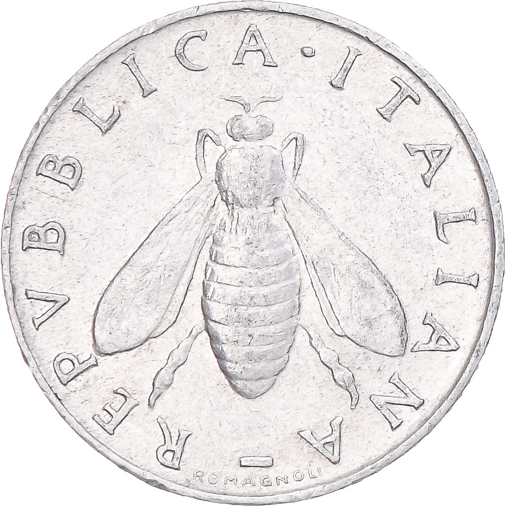 Münze, Italien, 2 Lire, 1957, Rome, SS, Aluminium, KM:94